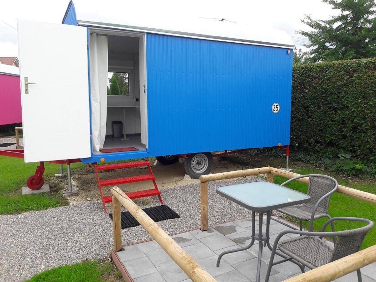 Nesthocker Café-Snackbar-Pension-Bauwagencamp Offingen Exterior foto